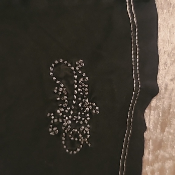 Bundle of 2 True Religion Women Large Short Sleeve Gray Shirts - Picture 6 of 6